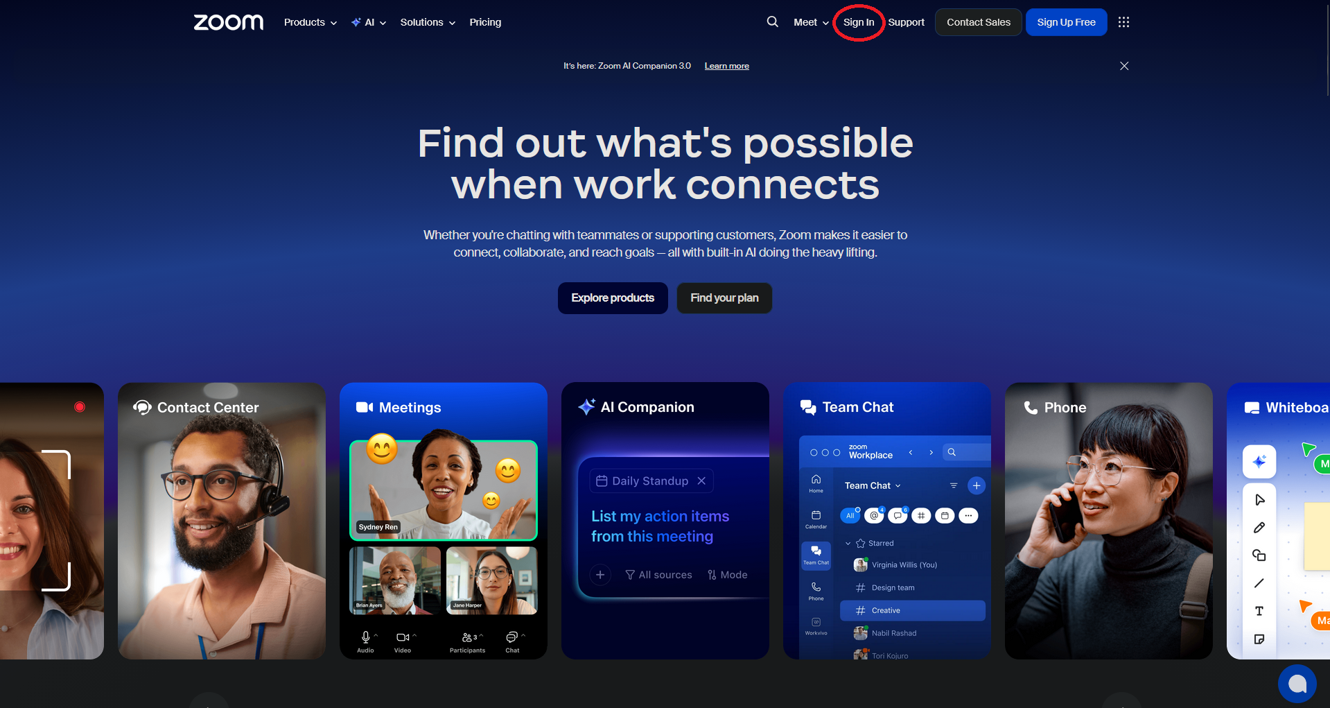 Browser Sign In Button